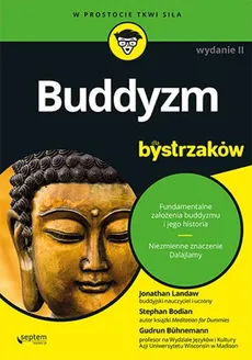 Buddyzm dla bystrzaków - Outlet - Stephan Bodian, Gudrun Bühnemann, Landaw  Jonathan