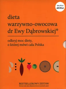 Dieta warzywno-owocowa dr Ewy Dąbrowskiej - Paulina Borkowska, Dąbrowska Beata Anna