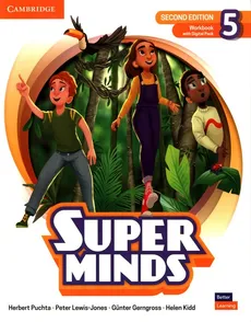 Super Minds 5 Workbook with Digital Pack British English - GĂĽnter Gerngross, Helen Kidd, Peter Lewis-Jones, Herbert Puchta