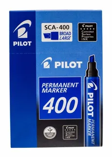 Marker pernamentny PILOT SCA 400 niebieski 12 sztuk