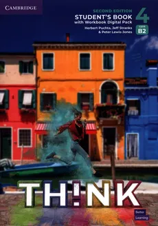 Think 4 Student's Book with Workbook Digital Pack British English - Peter Lewis-Jones, Herbert Puchta, Jeff Stranks