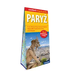 Paryż laminowany map&guide 2w1 przewodnik i mapa - Kiełczewska-Konopka Marta