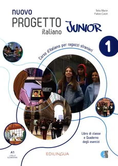 Nuovo Progetto italiano Junior 1 podręcznik + ćwiczenia - Fabio Caon, Telis Marin