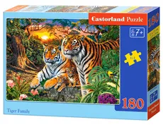 Puzzle 180 Tiger Family