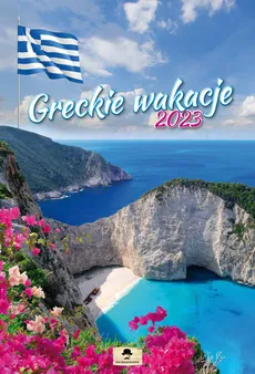 Kalendarz 2023 ścienny A3 Greckie wakacje