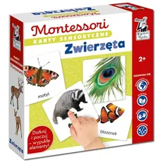 Montessori. Karty sensoryczne. Zwierzęta 2+ - Katarzyna Dołhun