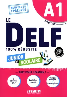 DELF 100% reussite A1 scolaire et junior książka + audio - Aubo Isabelle, Chrétien Romain