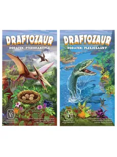 Draftozaur dodatek: Pterodaktyle / Draftozaur dodatek: Plezjozaury - Antoine Bauza, Corentin Lebrat