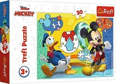 Puzzle Myszka Miki i Wesoły Domek 30