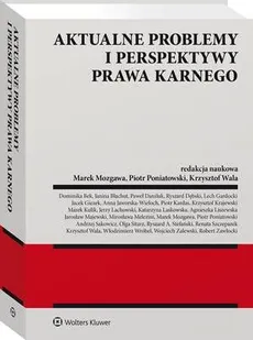 Aktualne problemy i perspektywy prawa karnego - Krzysztof Wala, Marek Mozgawa, Piotr Poniatowski