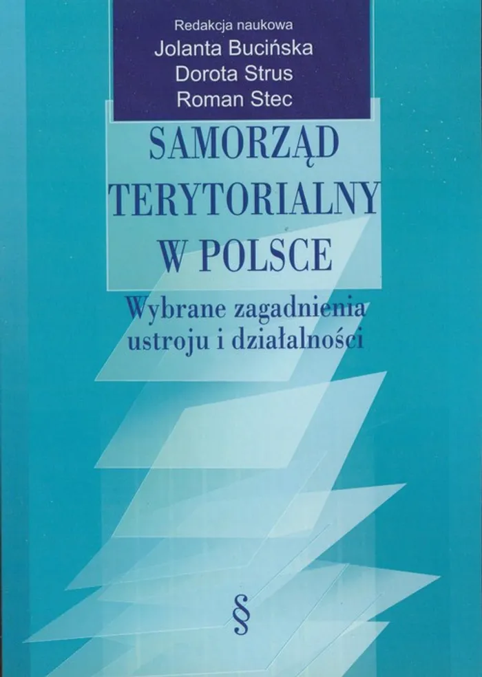 Samorząd Terytorialny W Polsce - (Książka) - Księgarnia PWN