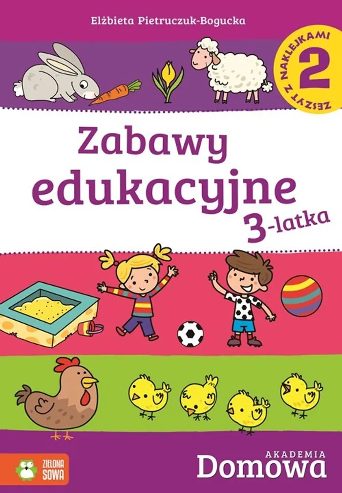 Książki Edukacyjne Dla 3 Latka Zabawy edukacyjne 3-latka 2 - (Książka) - Księgarnia PWN